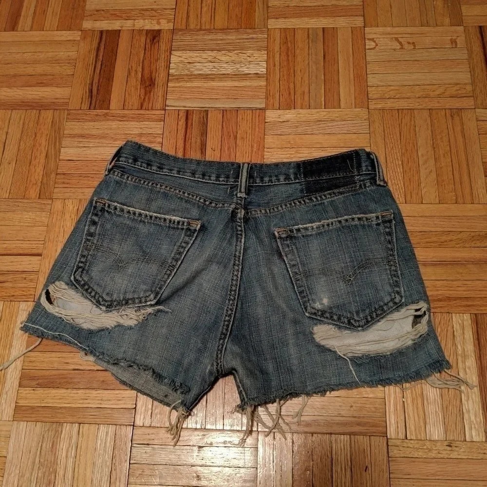 LF x levi furst of a kind vintage jean shorts